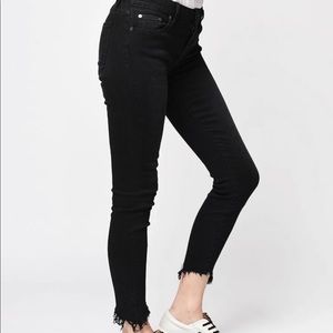 Pistola Audrey mid rise skinny crop jeans size 26